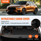 Retractable Cargo Cover for GMC — view 3