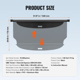Retractable Cargo Cover for GMC — view 8