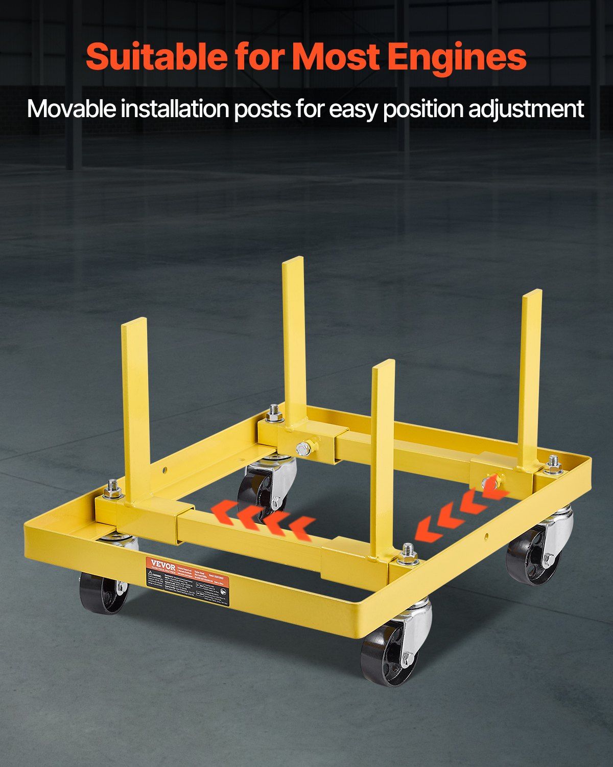Engine Stand 340 KG Load Capacity Engine — view 7