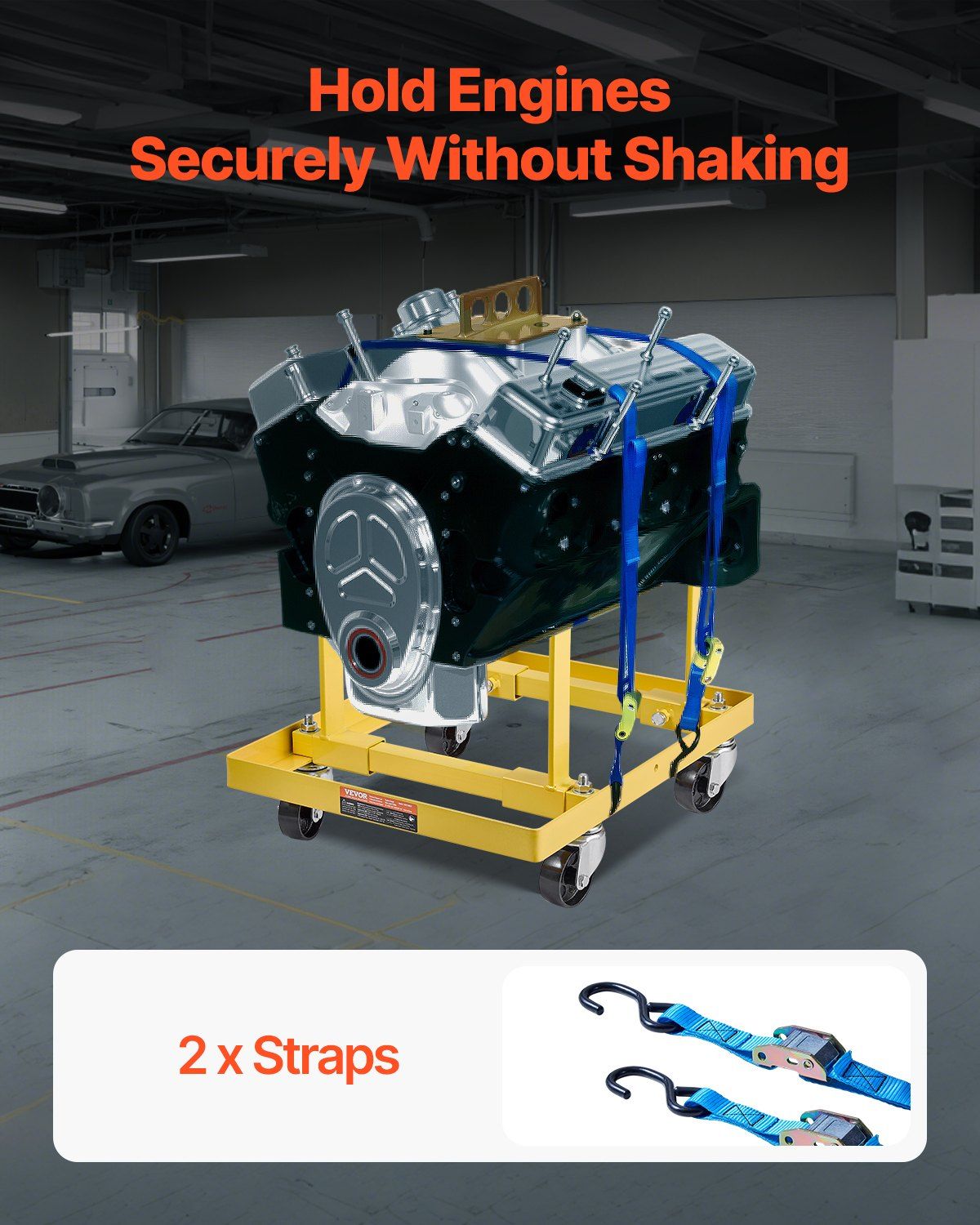 Engine Stand 340 KG Load Capacity Engine — view 8