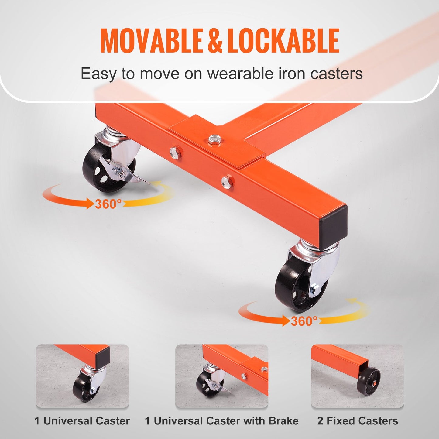Engine Stand 750LBS Motor Hoist Dolly — view 6