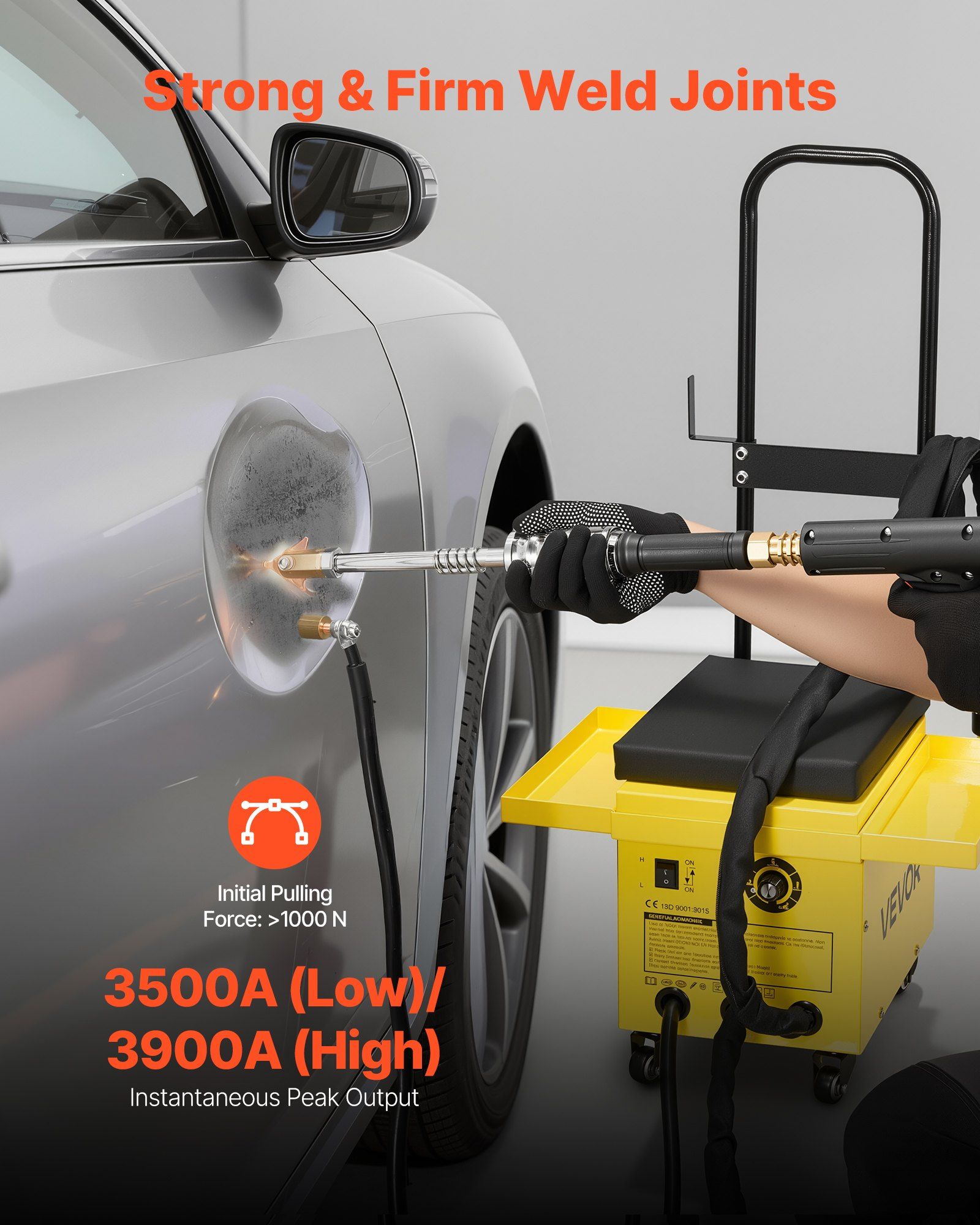 4.5KW Professional Stud Welder Dent Repair Kit — view 3