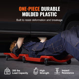 Mechanic plastic rolling garage creeper 914 mm — view 4