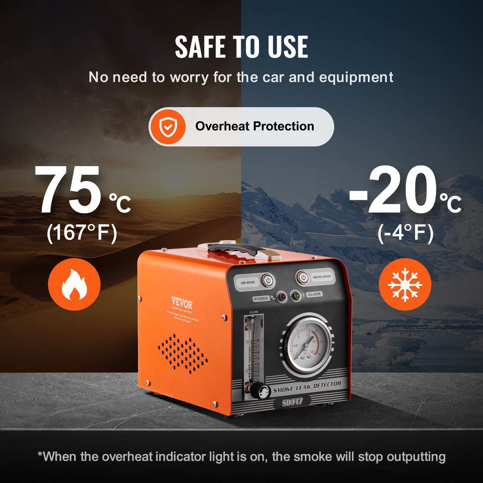 Automotive EVAP smoke machine leak detector — view 7