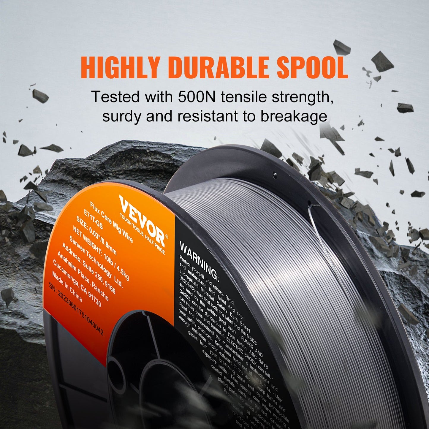 Flux Core Welding Wire, E71T-GS — view 4