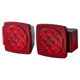 LED trailer tail lights kit with wiring harness — view 12