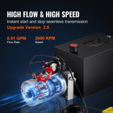 Hydraulic Pump 20 Quart Hydraulic Power Unit — view 5