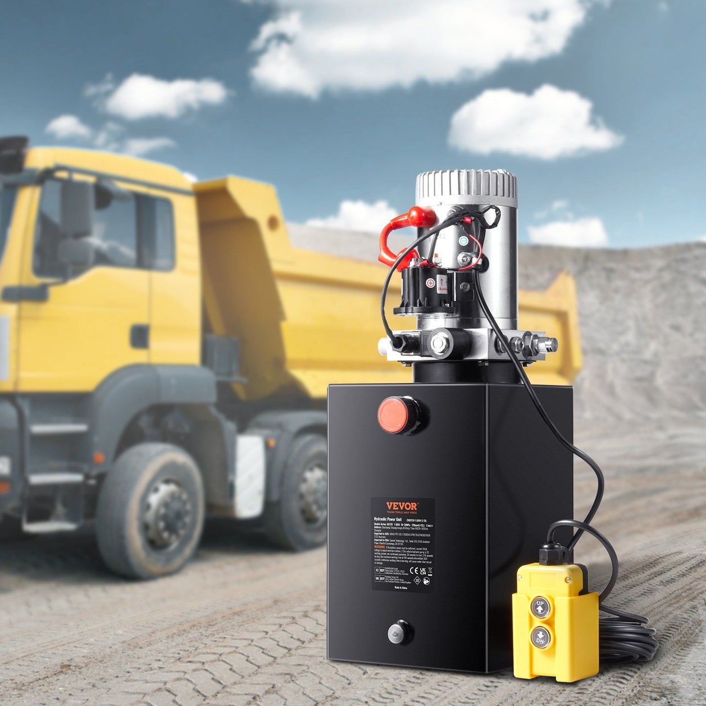 Hydraulic Pump 12 Quart Hydraulic Power Unit — view 9