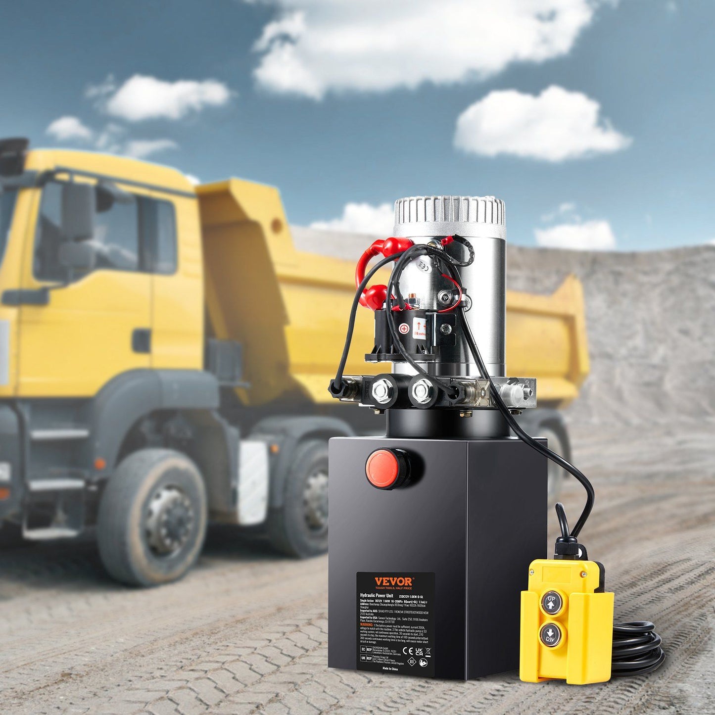 Hydraulic Pump 6 Quart Hydraulic Power Unit — view 9