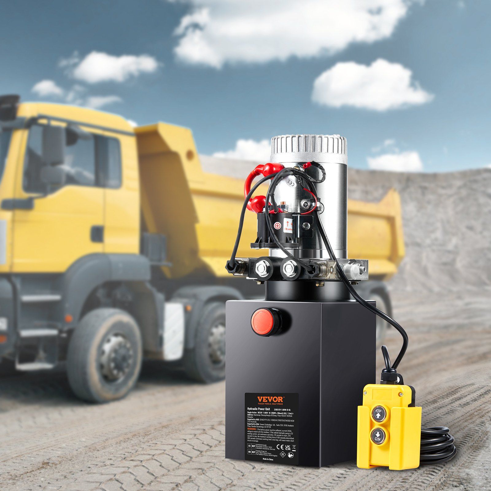 Hydraulic Pump 6 Quart Hydraulic Power Unit — view 9