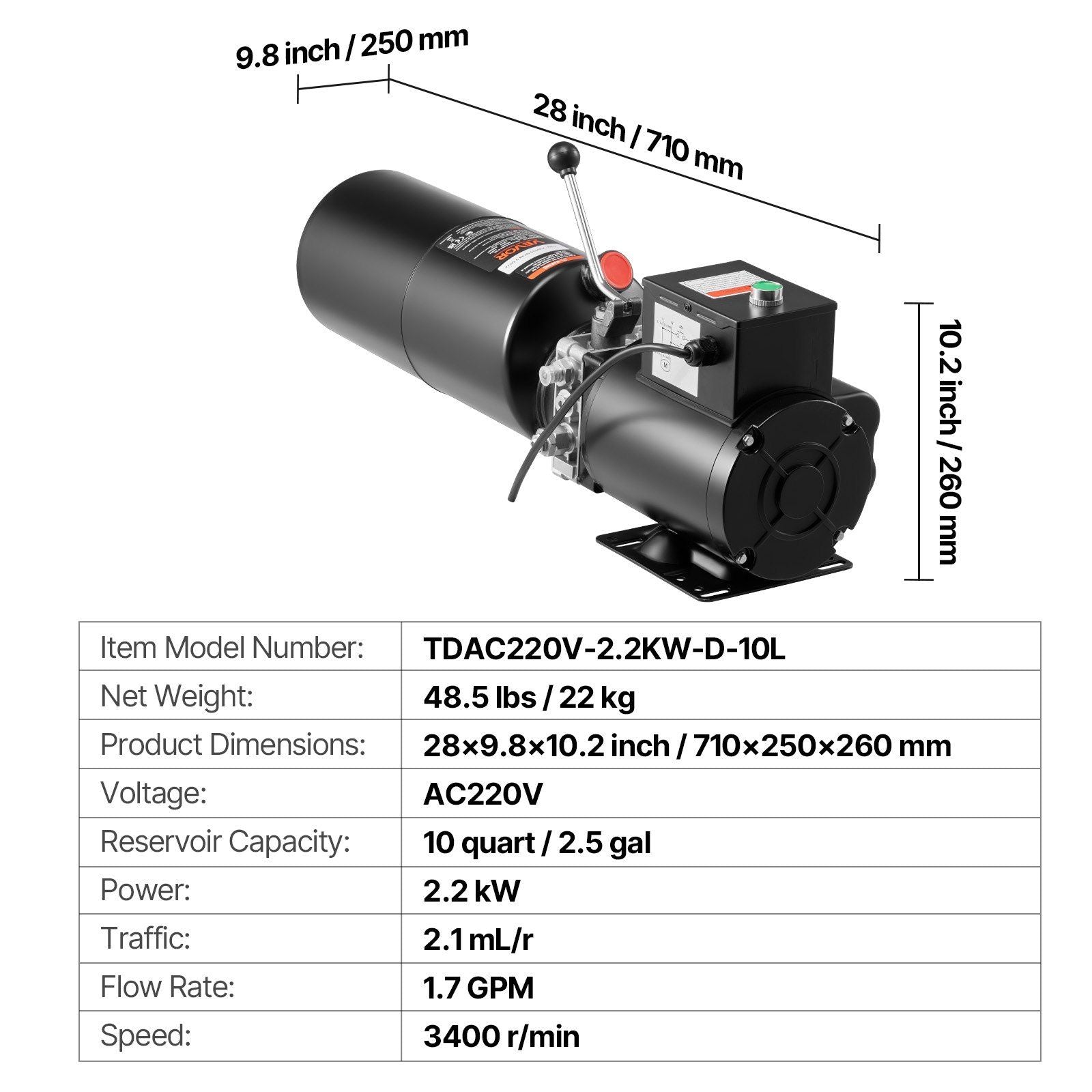 Hydraulic Pump Power Unit — view 8