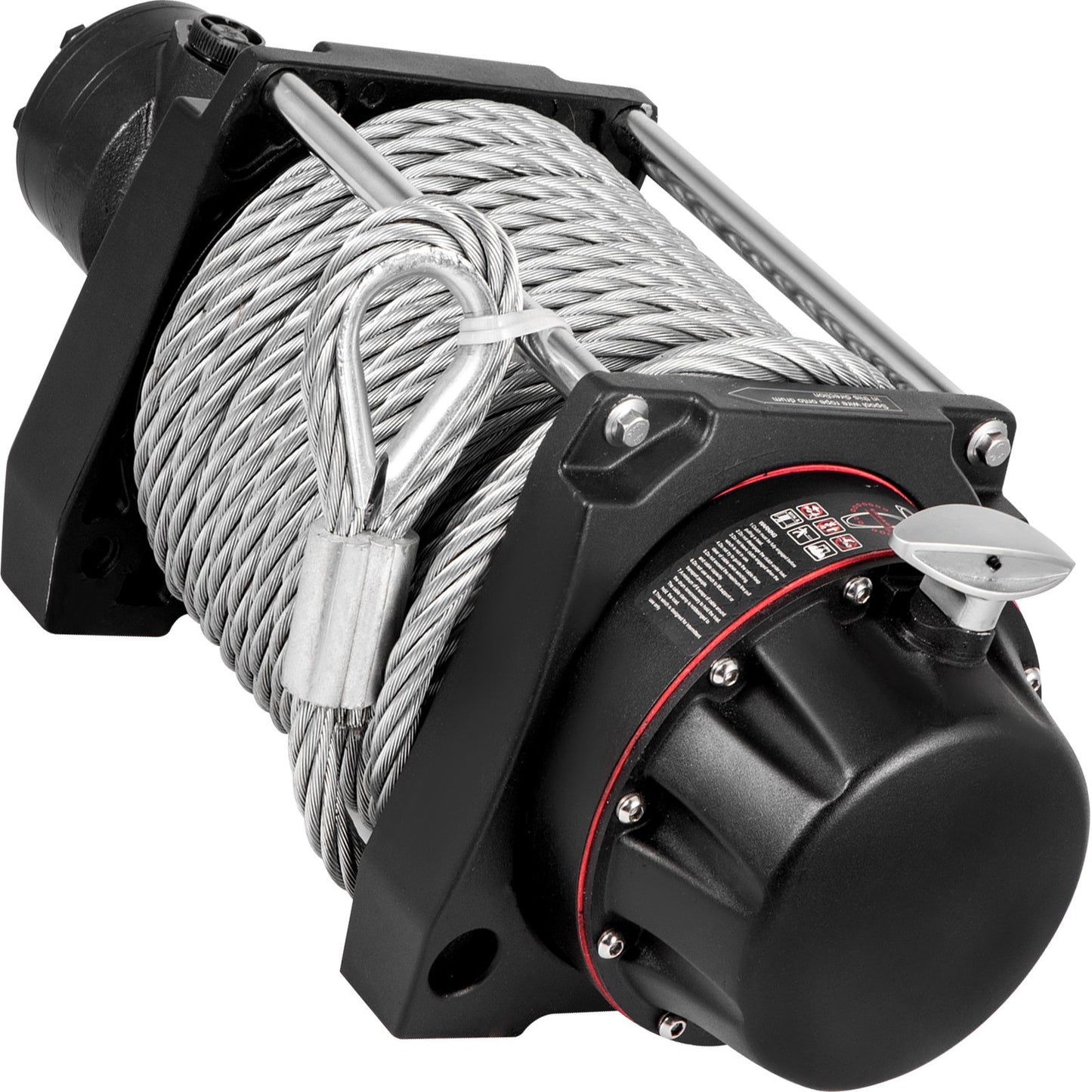 Industrial Hydraulic Winch 9071kg, Hydraulic — view 2