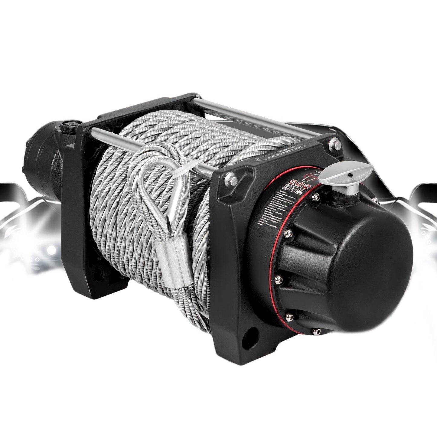 Industrial Hydraulic Winch 9071kg, Hydraulic — view 3