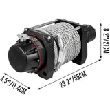 Industrial Hydraulic Winch 9071kg, Hydraulic — view 9