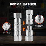 1/2 Flat Face Hydraulic Couplers — view 4