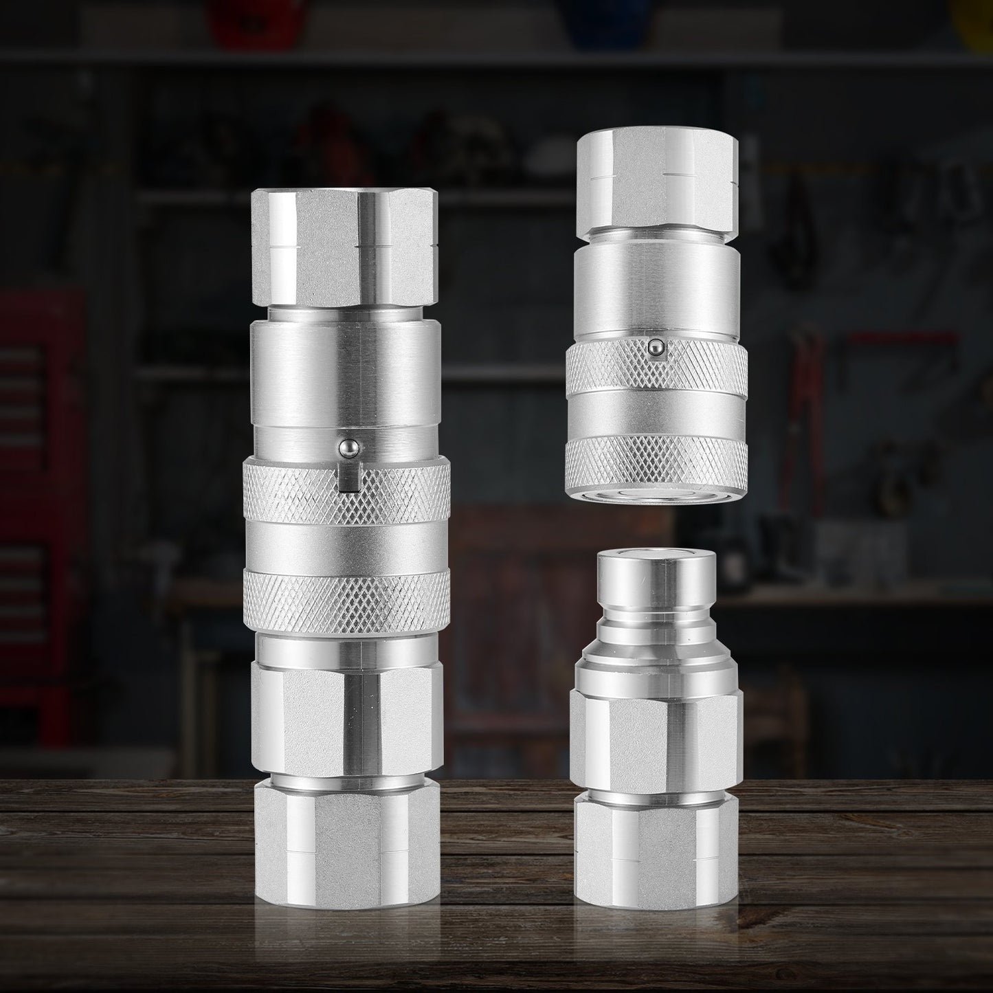 1/2 Flat Face Hydraulic Couplers — view 9