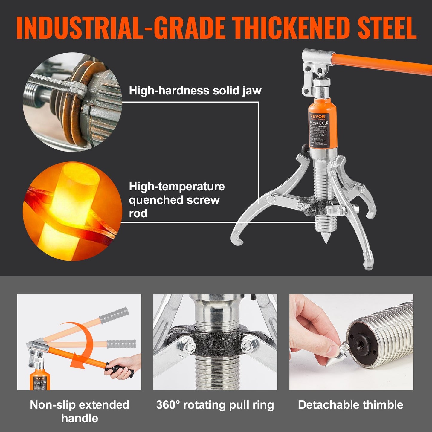 Hydraulic Gear Puller Wheel Pulley — view 4