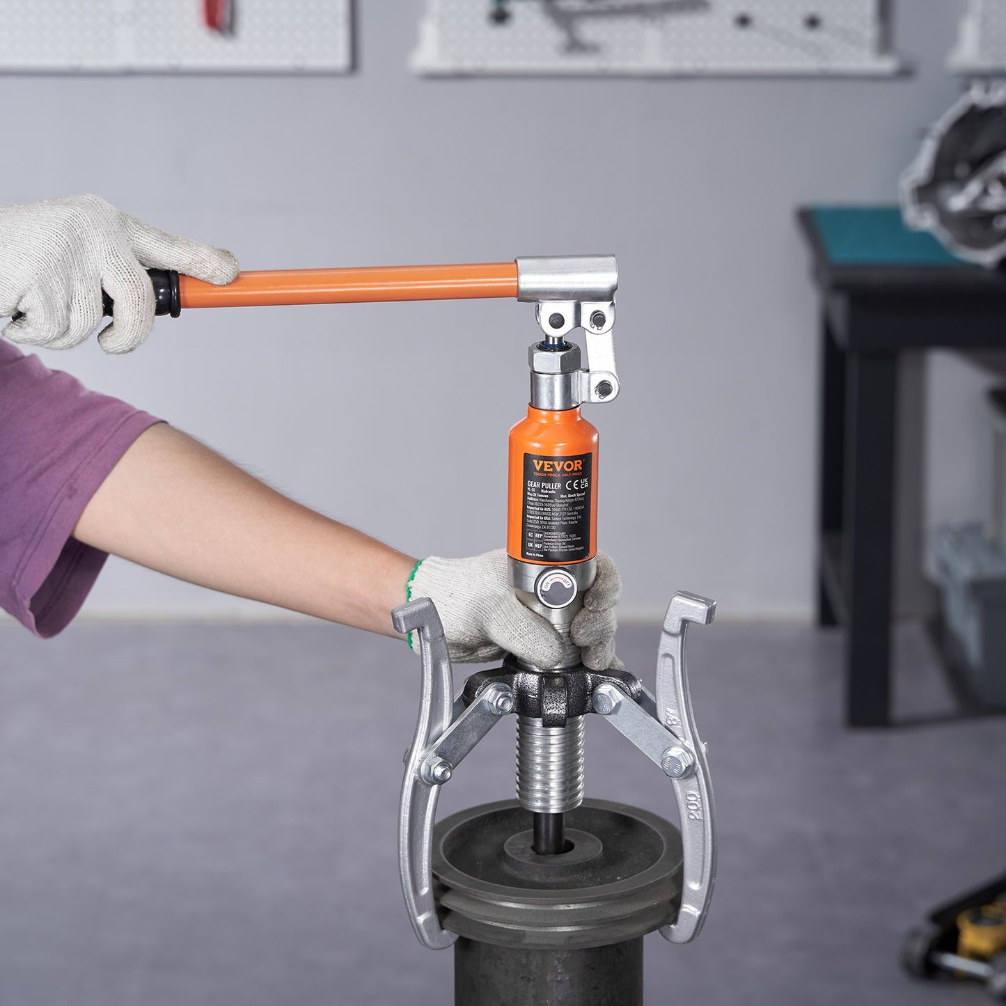 Hydraulic Gear Puller Wheel Pulley — view 9