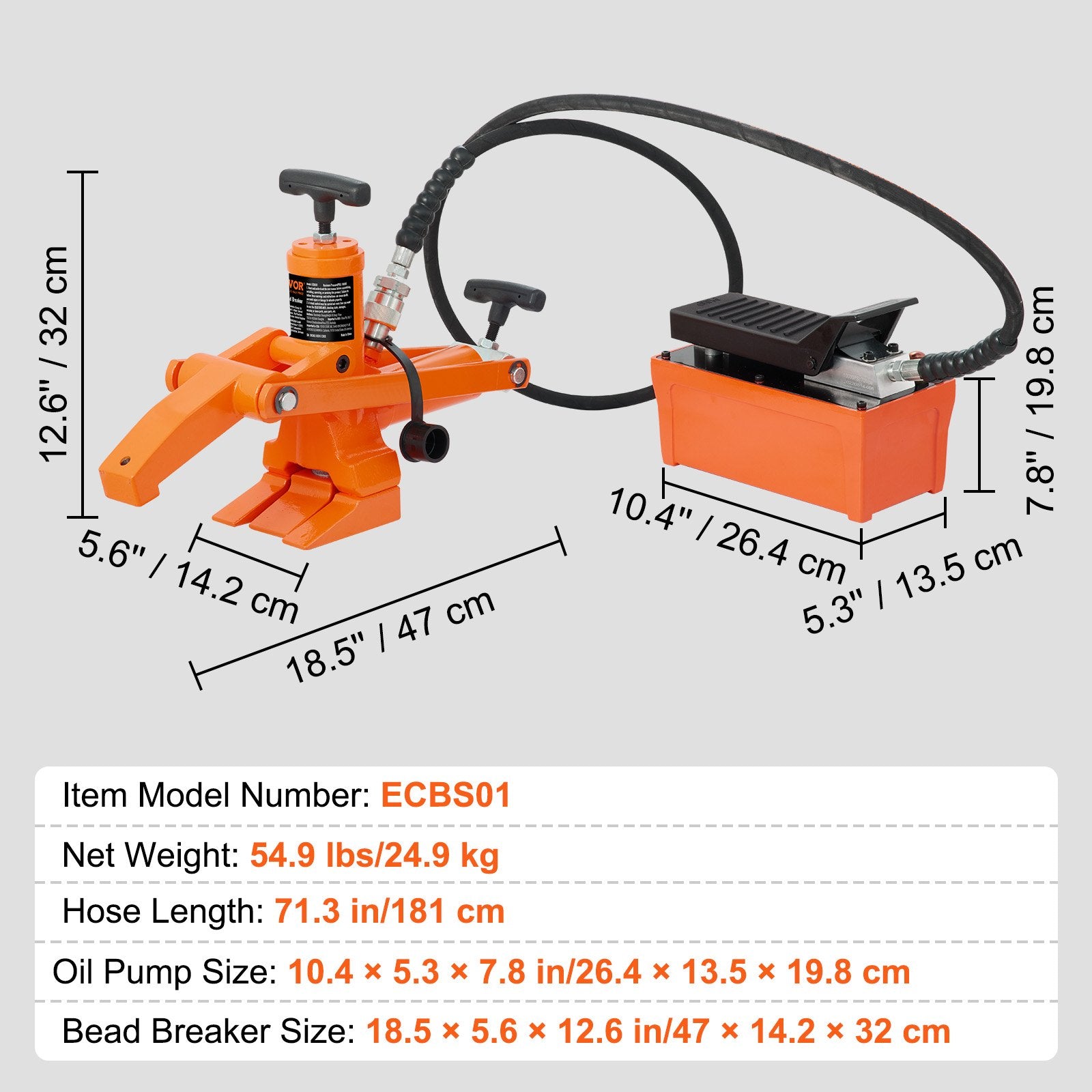 Hydraulic Bead Breaker, 1000 PSI — view 8