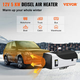 5KW Diesel Air Heater 10L Tank — view 3
