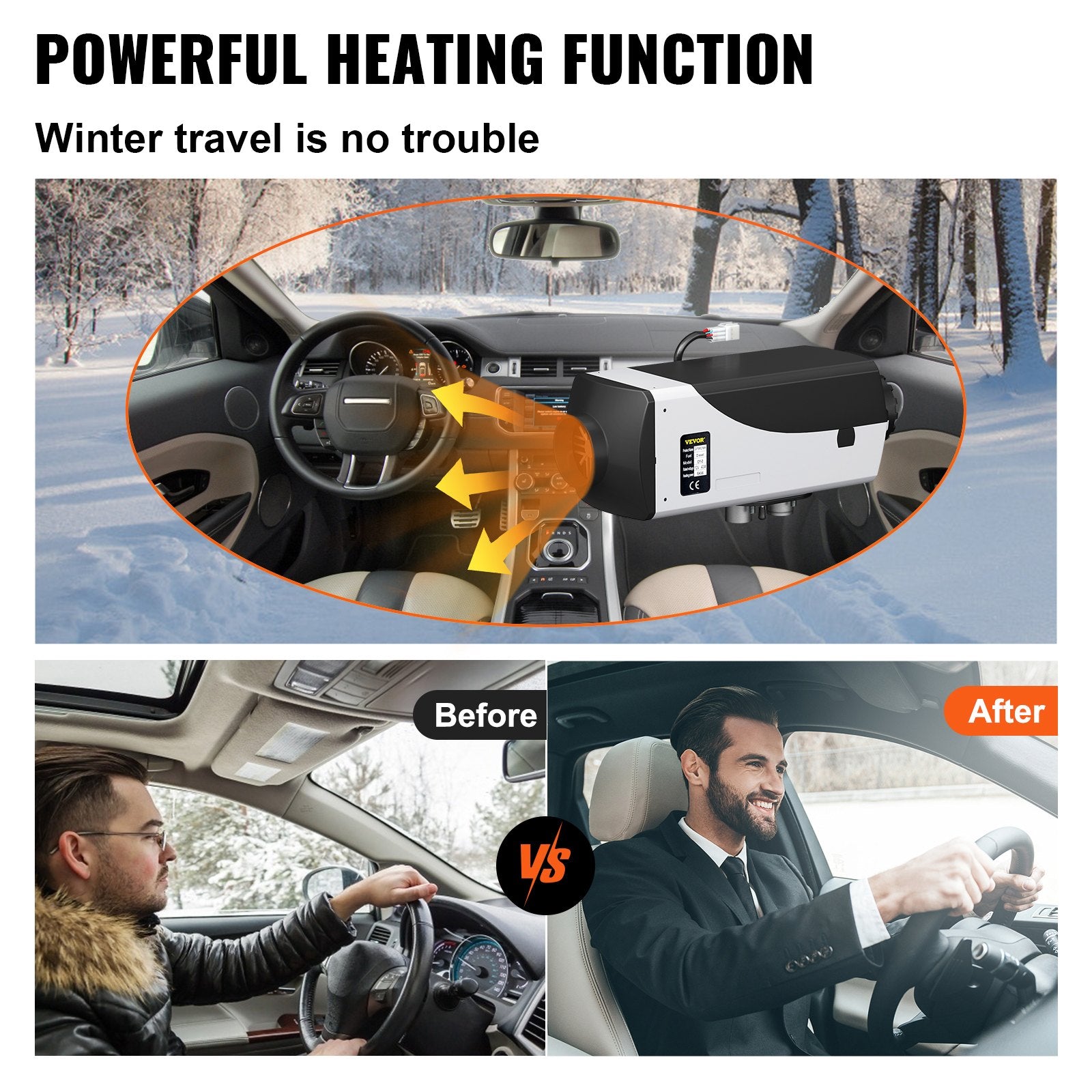 5KW Diesel Air Heater 10L Tank — view 4