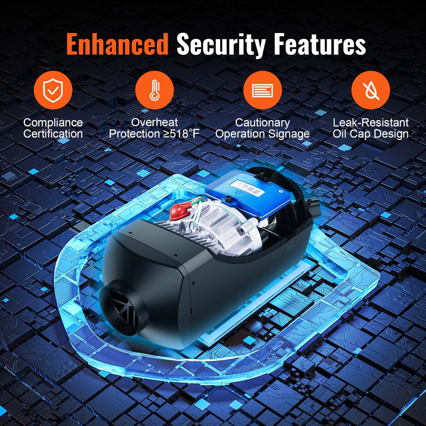 Bluetooth App Control Diesel Air Heater, — view 6