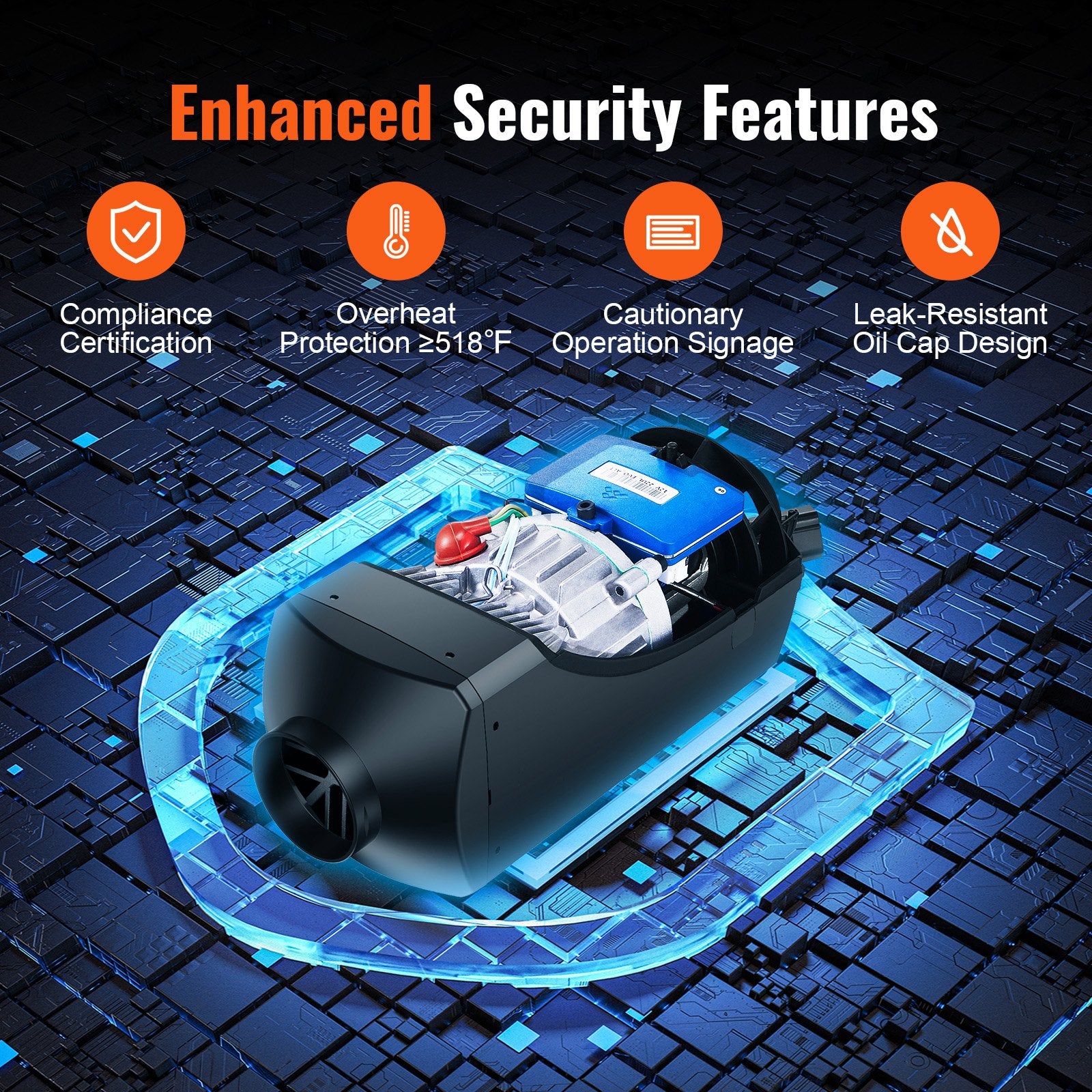 Bluetooth App Control Diesel Air Heater, — view 6