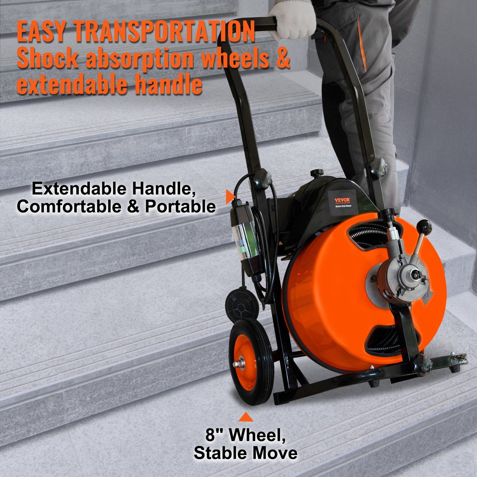 100FT x 1/2Inch Drain Cleaner — view 6