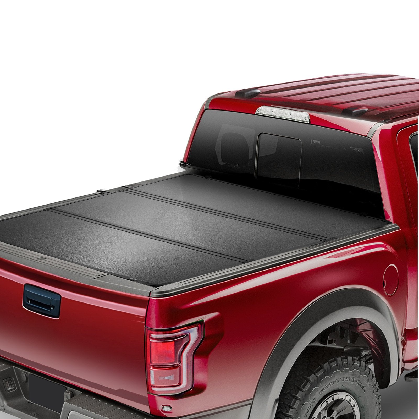 Tri-Fold Truck Bed Tonneau Cover — view 2