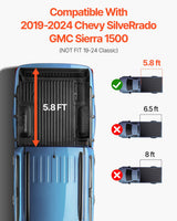 Tri-Fold Truck Bed Tonneau Cover — view 3
