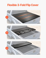 Tri-Fold Truck Bed Tonneau Cover — view 4