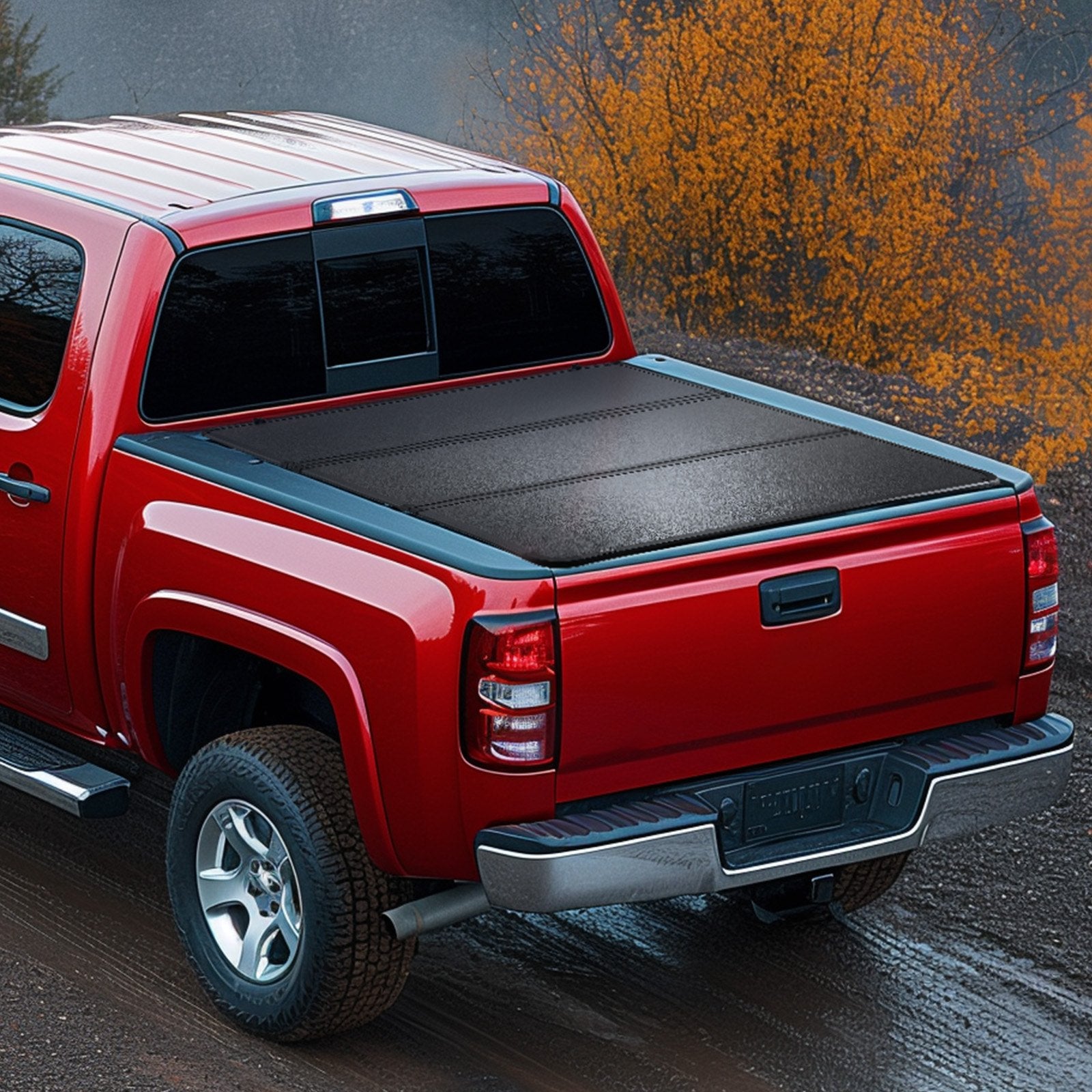 Tri-Fold Truck Bed Tonneau Cover — view 9
