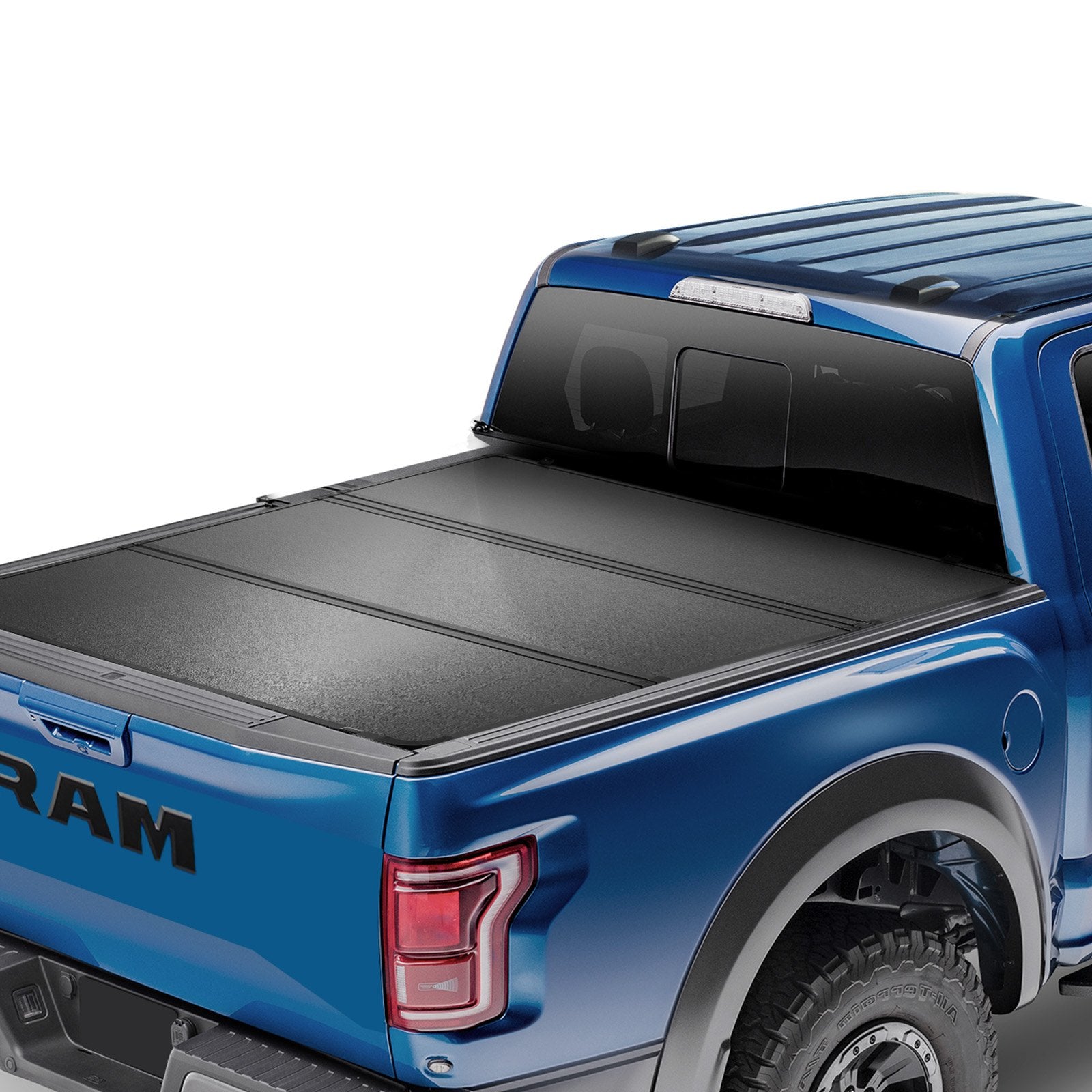 Tri-Fold Truck Bed Tonneau Cover — view 2