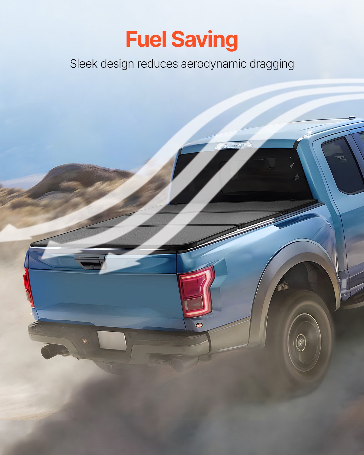 Tri-Fold Truck Bed Tonneau Cover — view 7