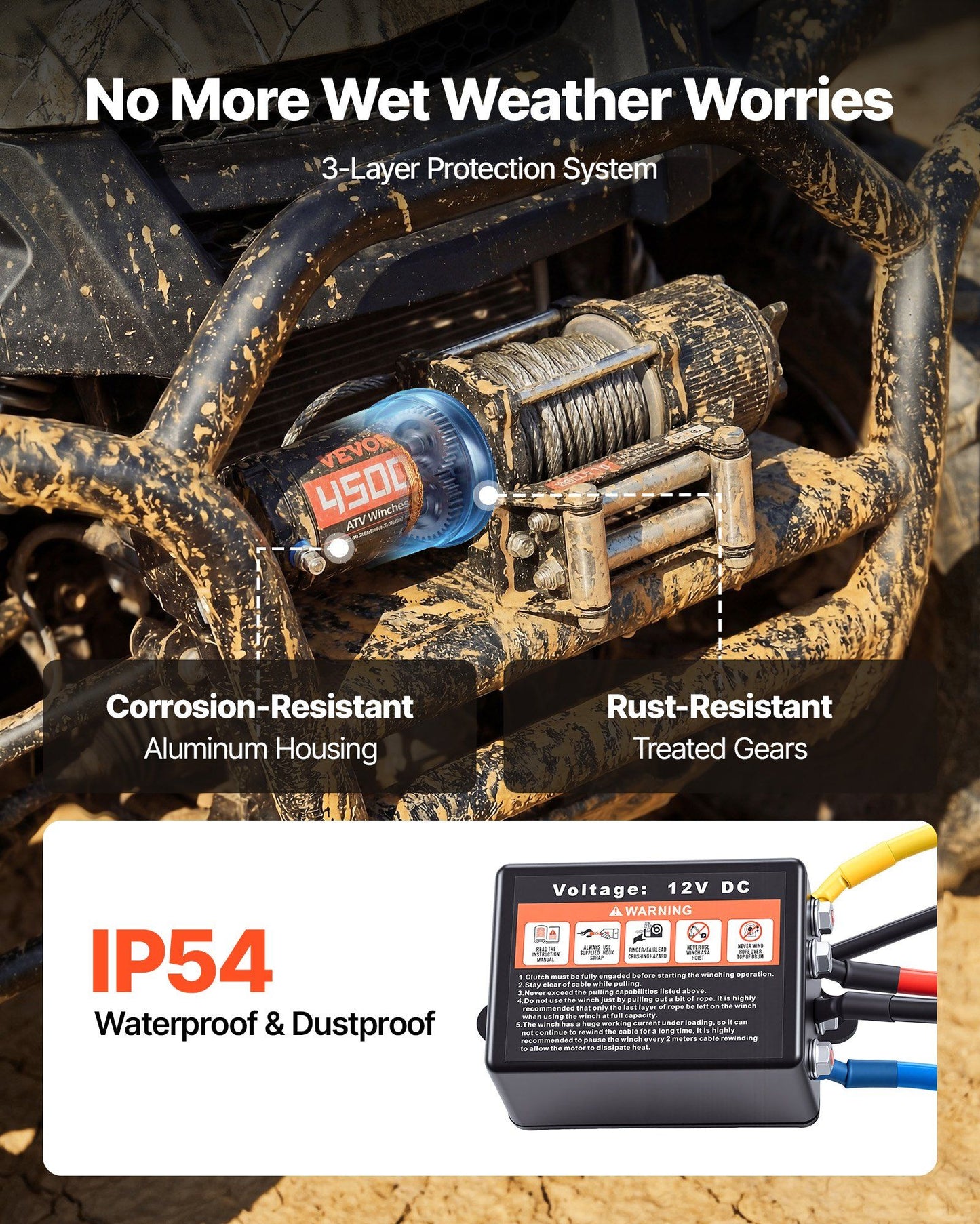 2041 kg Electric Winch — view 7