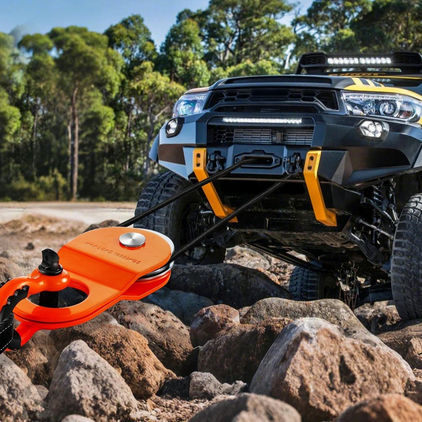 10 Ton Recovery Winch Snatch Block — view 9
