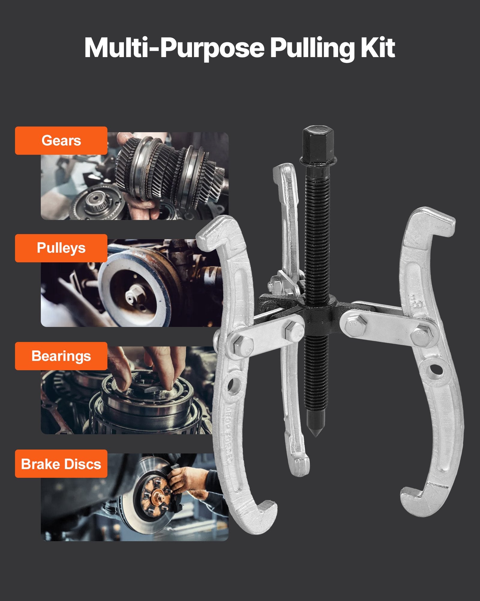 Gear Puller Set, 76.2 mm/101.6 — view 8
