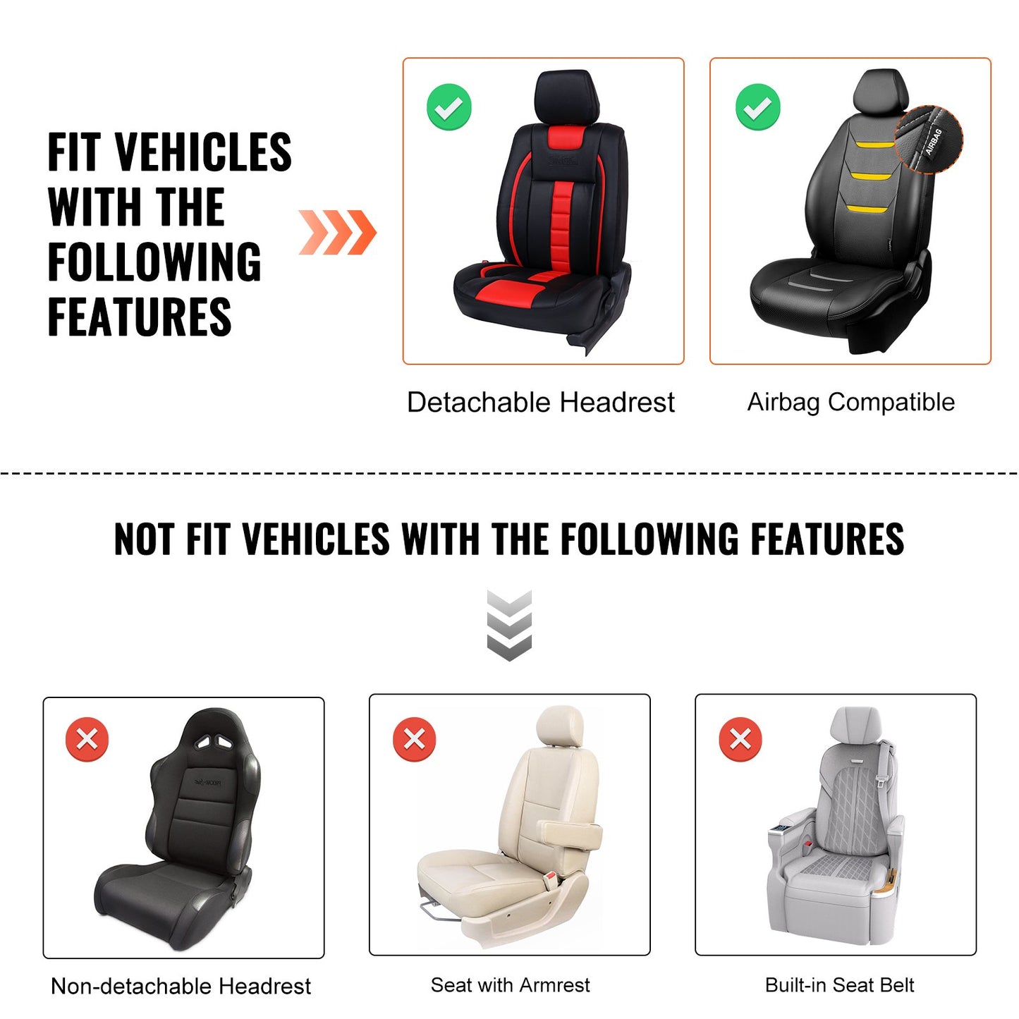 Seat Covers, Universal Car Seat — view 7