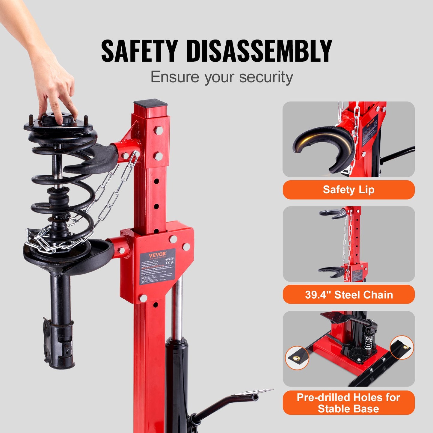 Strut Spring Compressor, 4.5 Ton/9920 — view 6