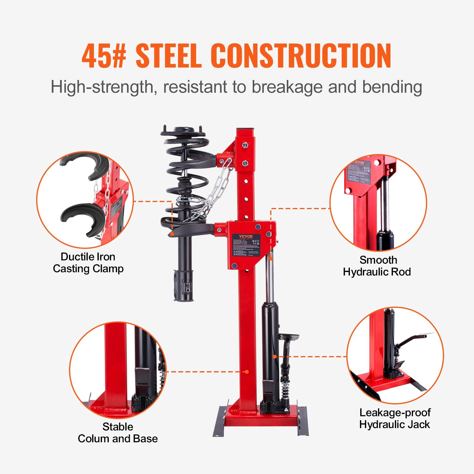 Strut Spring Compressor, 4.5 Ton/9920 — view 7