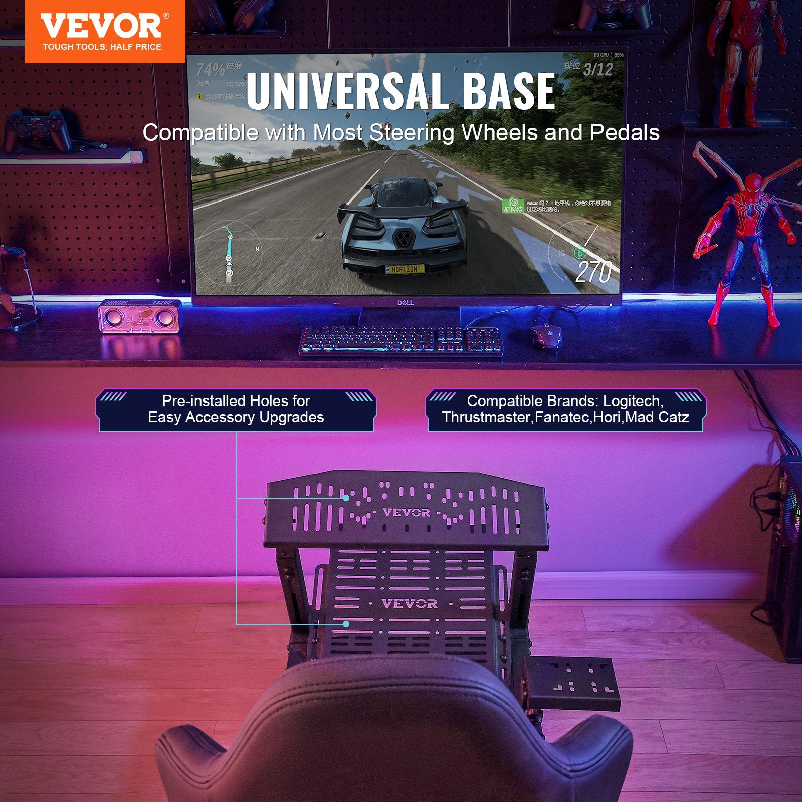 Heavy Duty Racing Wheel Stand — view 3