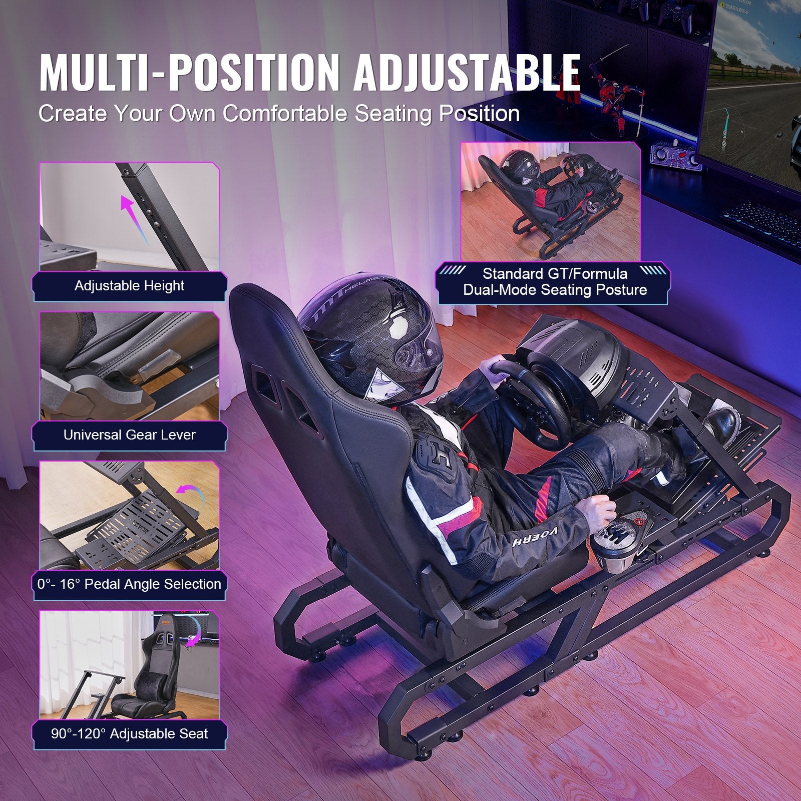 Heavy Duty Racing Wheel Stand — view 5