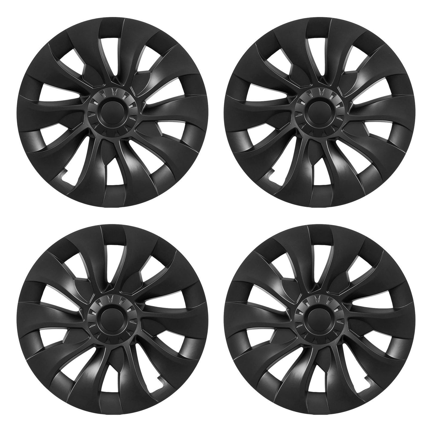 Tesla Model 3 18 inch hubcaps set of 4 — view 2