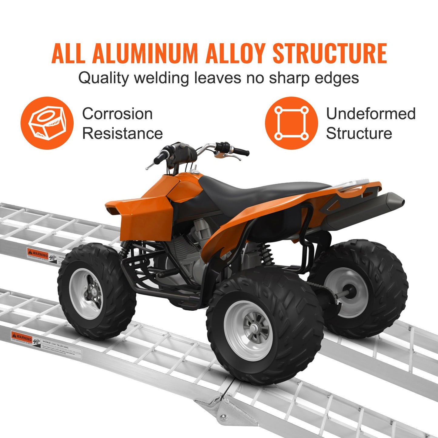 Aluminium Ramp 1500 LBS Foldable — view 7