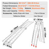 Aluminium Ramp 1500 LBS Foldable — view 8