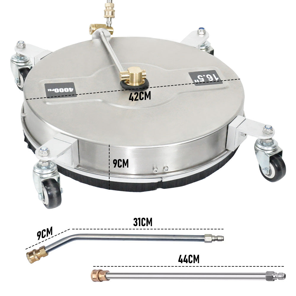 2-in-1 16.5 inch surface cleaner 4000PSI — view 8