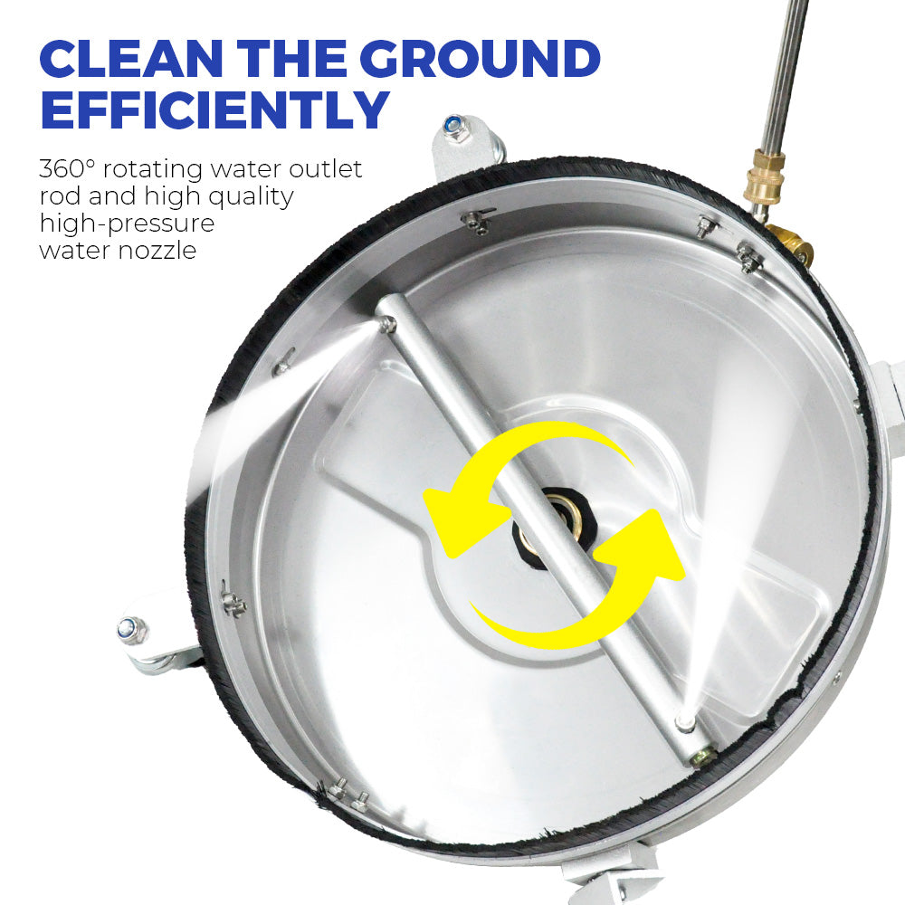 2-in-1 16.5 inch surface cleaner 4000PSI — view 9