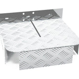 Alpen aluminium diesel fuel tank cover silver — view 10