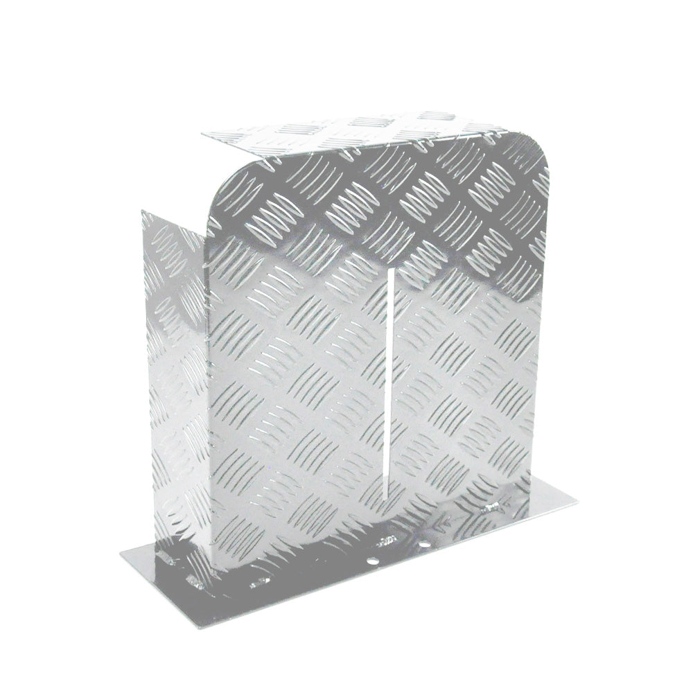 Alpen aluminium diesel fuel tank cover silver — view 11