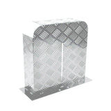 Alpen aluminium diesel fuel tank cover silver — view 11